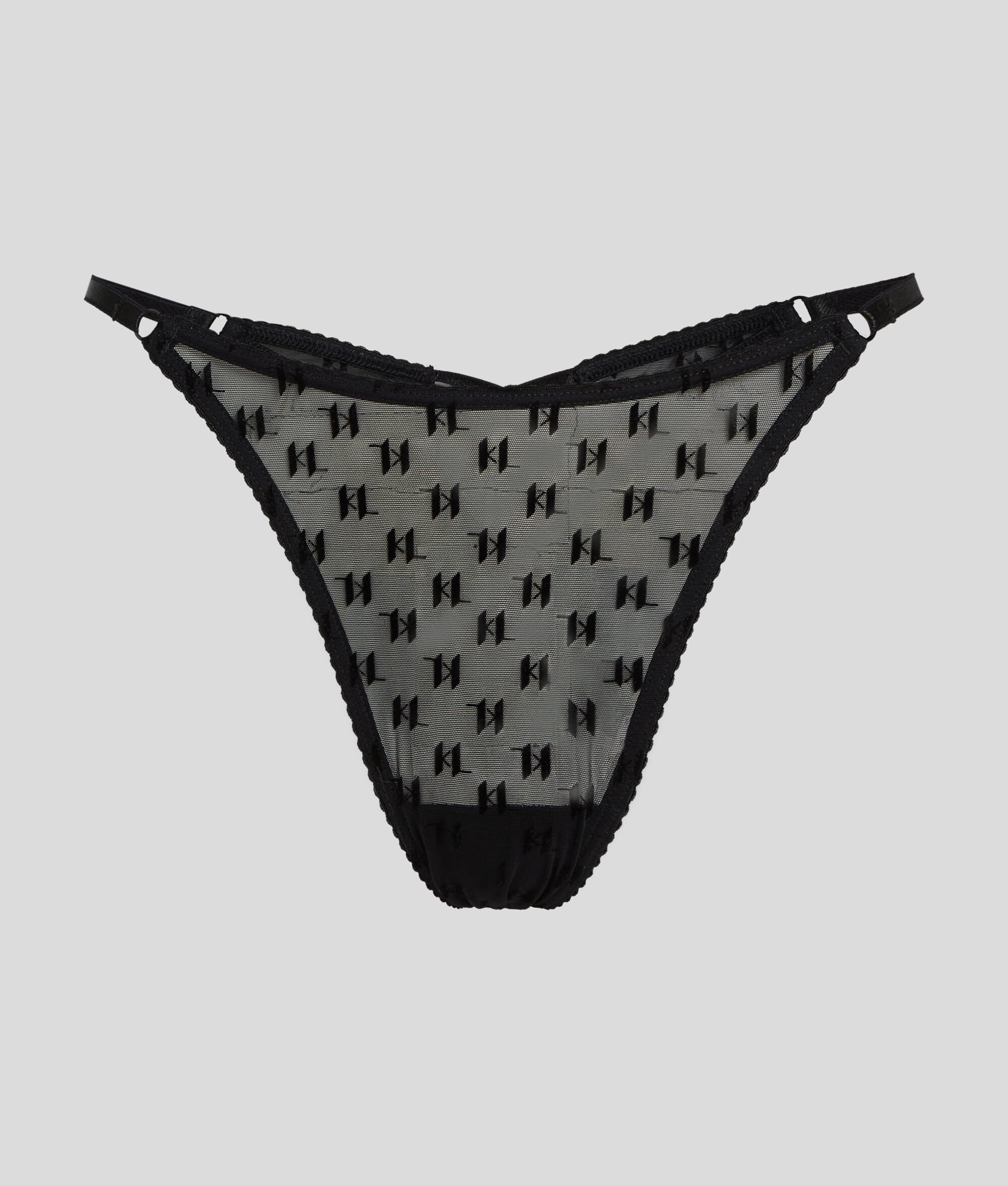 (image for) Luxurious KL MONOGRAM MESH THONG